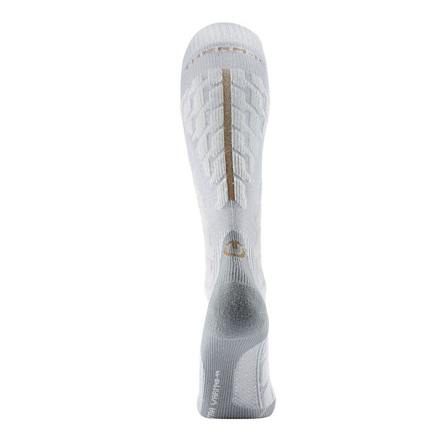 Therm-ic Extra Warm Skiing Socks, Grey White