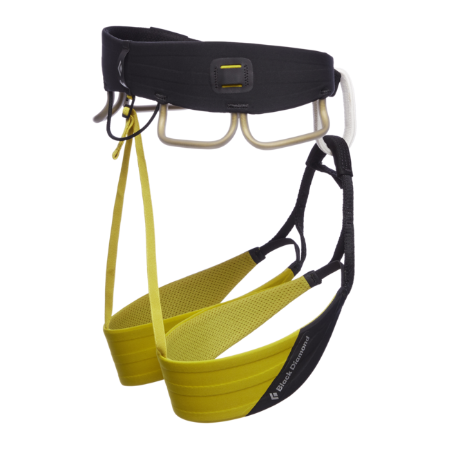 Black Diamond Zone Men's Climbing Harness, Sulphur