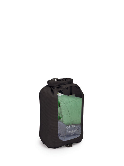 Osprey Dry Sack 12 W/Window Waterproof Bag, Black