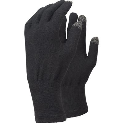 Trekmates Merino Touch Gloves, Black