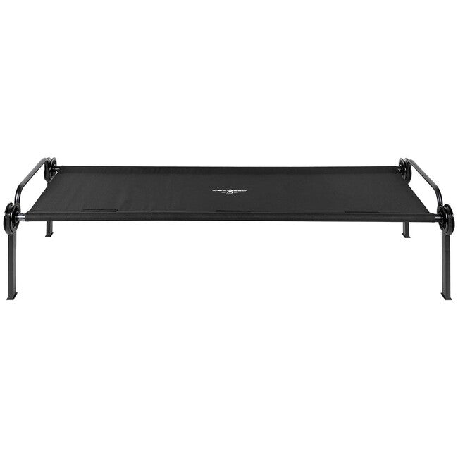 Disc-O-Bed One L Folding Cot, Black