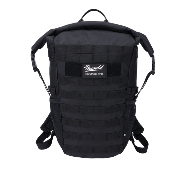 Brandit Cooper Rolltop Backpack 20L, Black