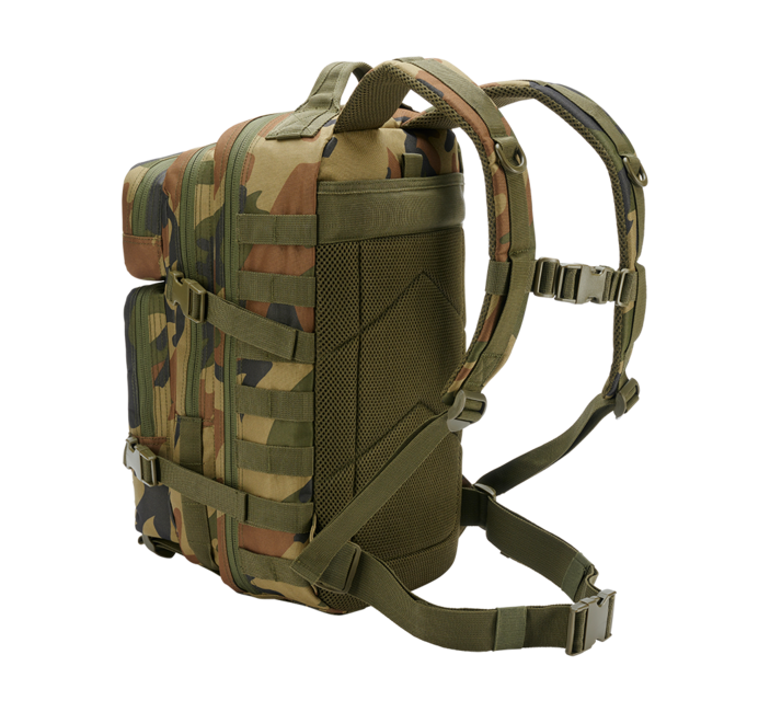 Brandit US Assault Pack Medium 25L Backpack, Woodland