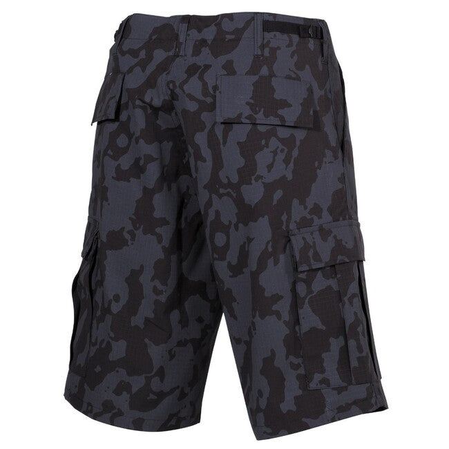 MFH American BDU Shorts Rip-Stop, Night-Camo