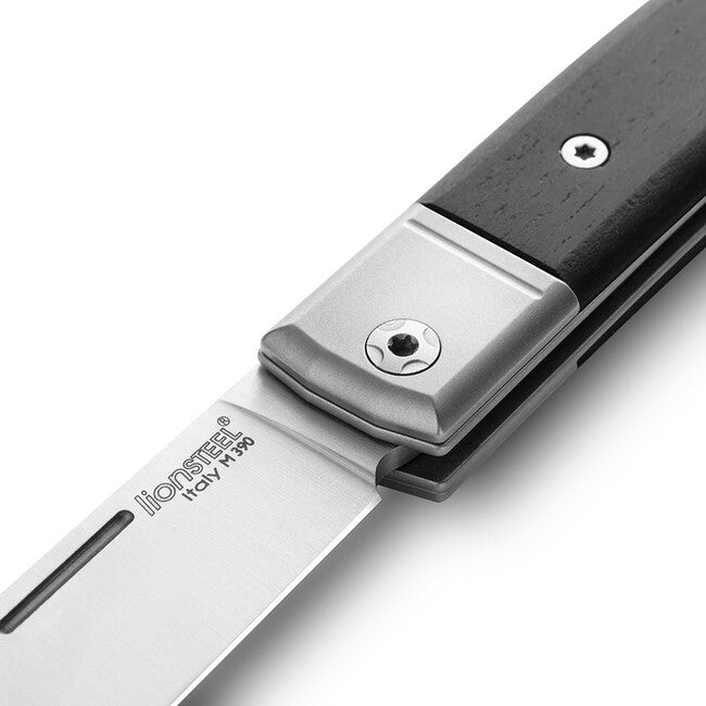 Lionsteel BestMAN Folding Knife, M390 Steel Blade, BM1 EB