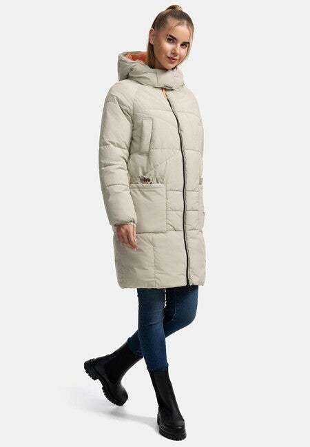 Navahoo Women's Winter Jacket with Hood Bliblablubb