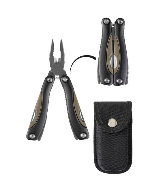 Mil-Tec Multitool, Black/Green
