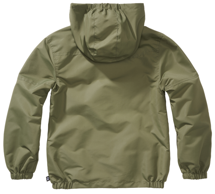 Brandit Summer Frontzip Windbreaker Jacket, Olive