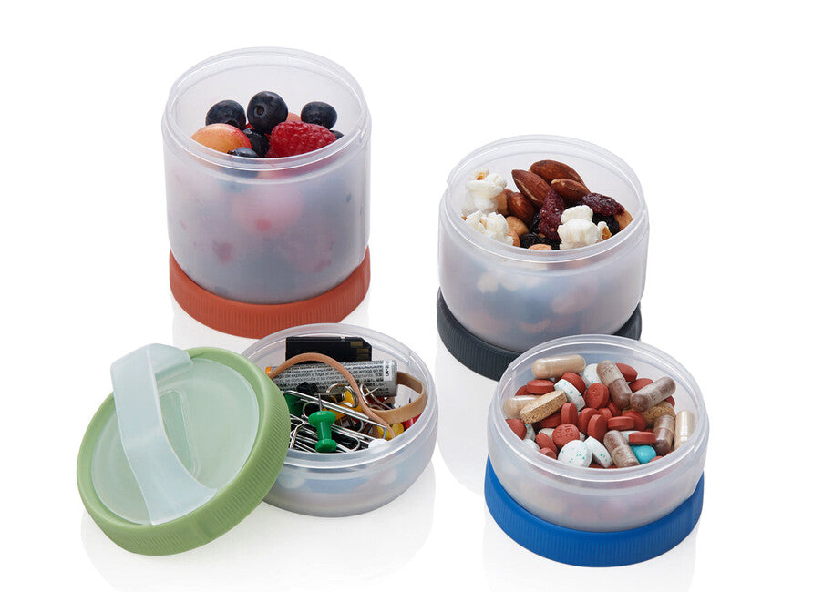Humangear Stax Modular Container Twist & Go L 4-Pack