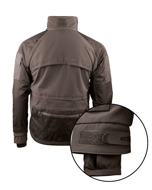 Mil-Tec Softshell Plus Jacket, Black