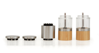 Origin Outdoors Bamboo soľnička a korenička