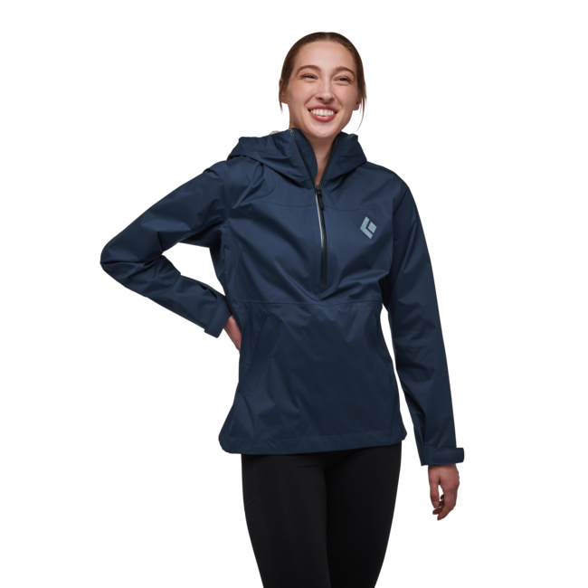 Black Diamond Women's Stormline Stretch Anorak, Indigo