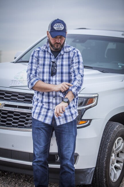 Helikon-Tex TRIP Shirt, Indigo Plaid