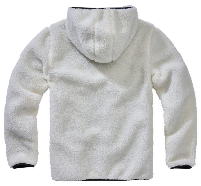 Brandit Teddyfleece Worker Fleece Pullover, White