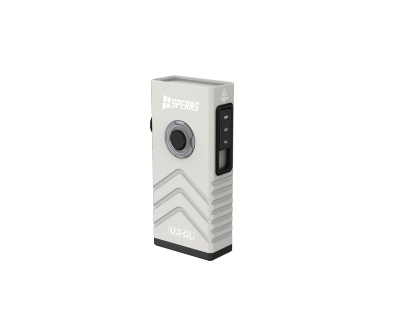Speras U3-GL Multifunctional EDC Flashlight, White
