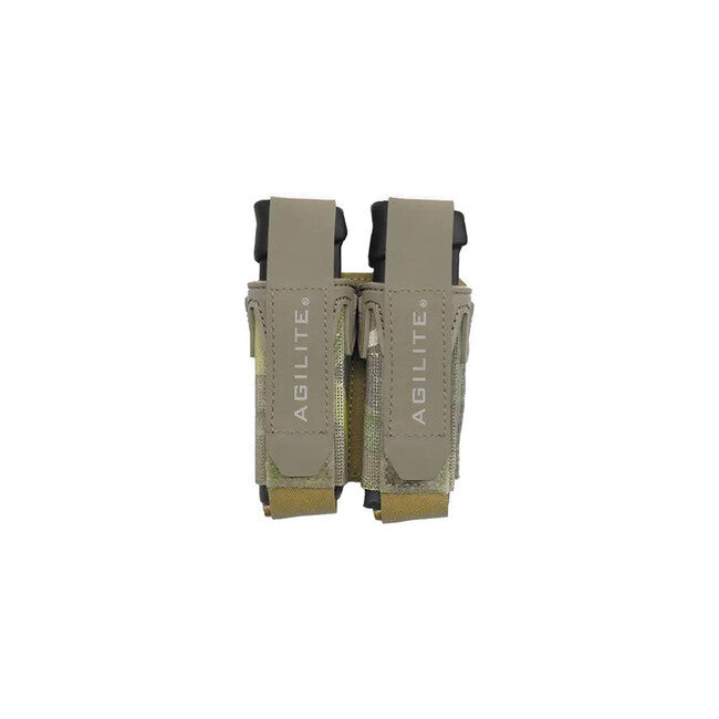 Agilite Pincer Double Weapon Pouch, Multicam