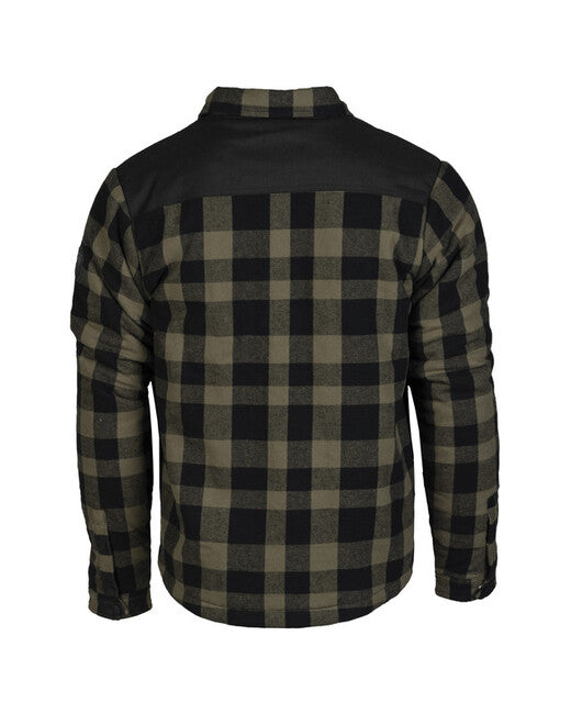 Mil-Tec Lumber Insulated Jacket, Black/Green