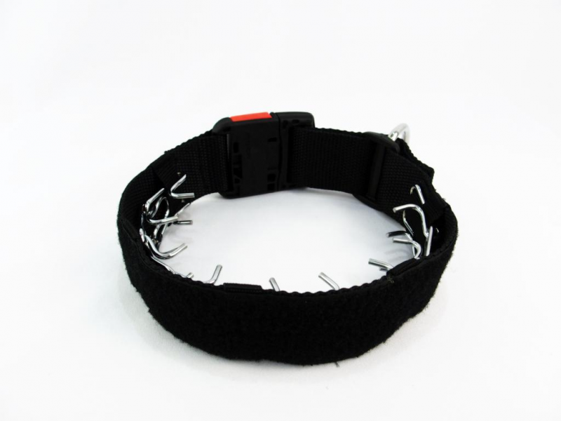 K9 Thorn Spiked Collar with ITW Nexus Buckle, Black