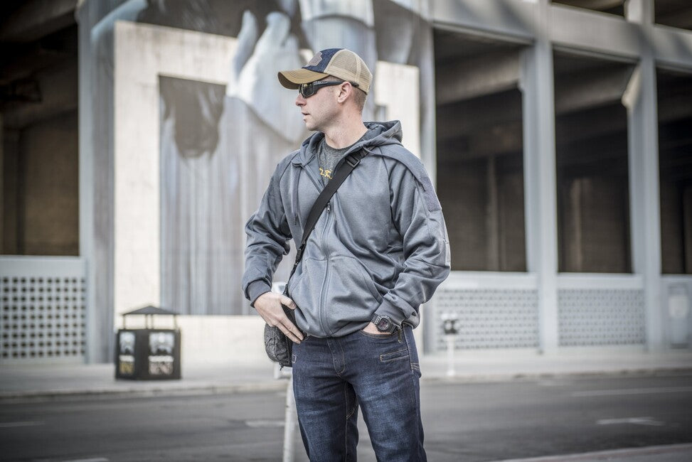 Helikon-Tex Urban Tactical Hoodie Full Zip, Black