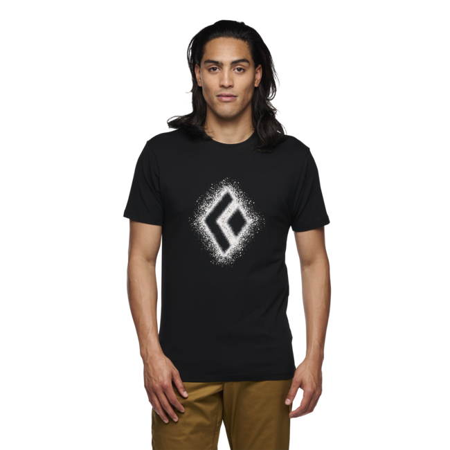Black Diamond Chalked Up 2.0 Men's T-Shirt, Black