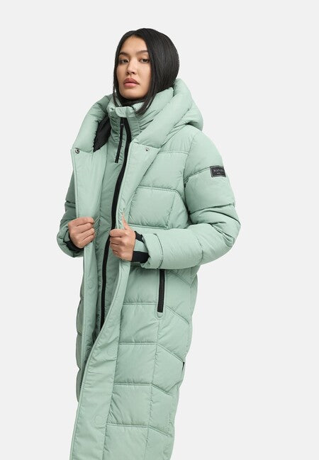 Navahoo Women's Winter Jacket ENGELSFEDER XIV, Smokey Mint