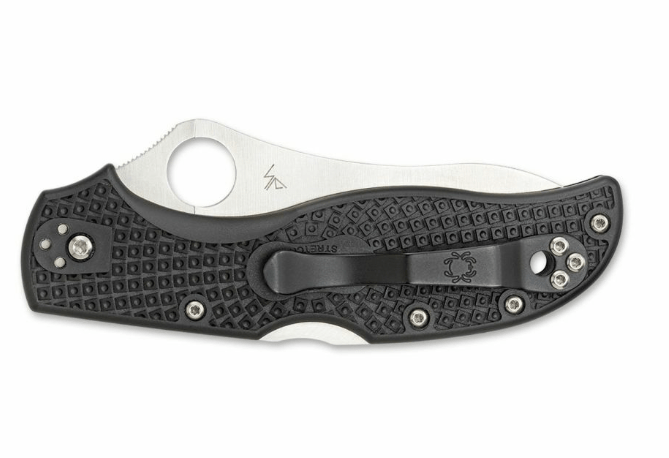 Spyderco Stretch 2 Lightweight Folding Knife 8.7 cm, Black, FRN
