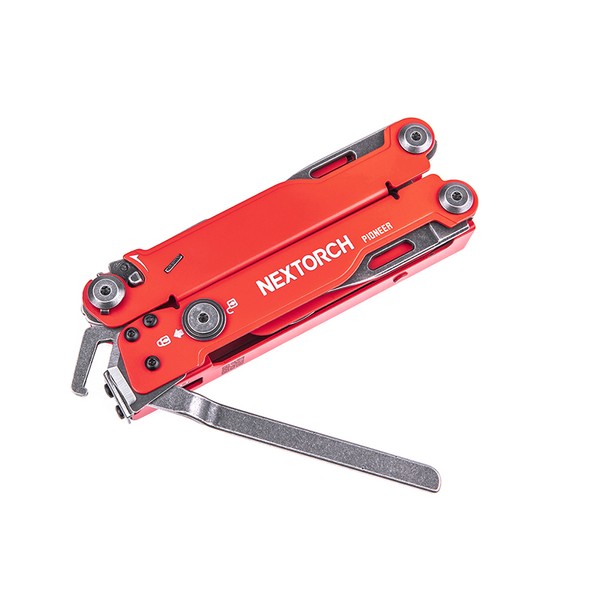 NexTorch® Pioneer MT20RE Multifunctional Tool Rescue Edition, Red