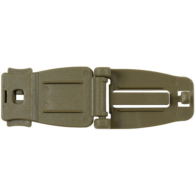MFH Plastic MOLLE Clip Adapter, Coyote Tan