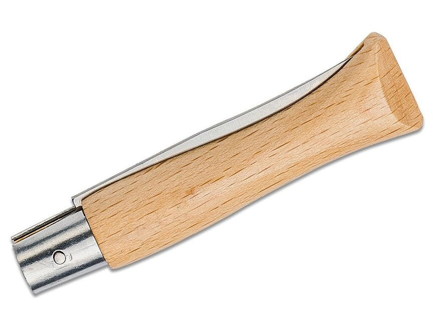Opinel Folding Knife N°05 Inox, Brown