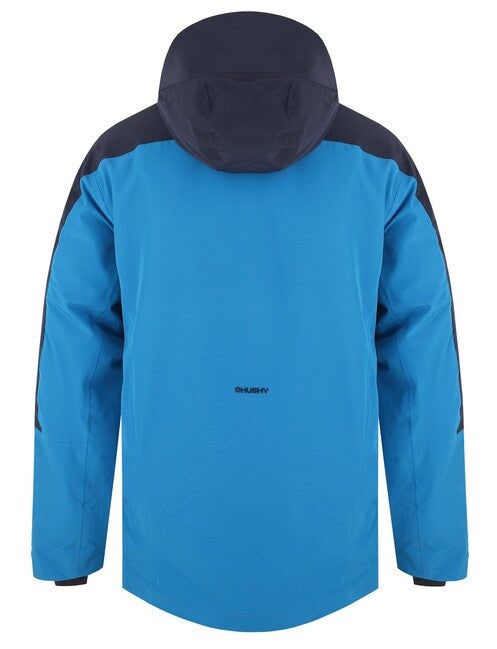 HUSKY Gomez men's ski jacket, black/blue
