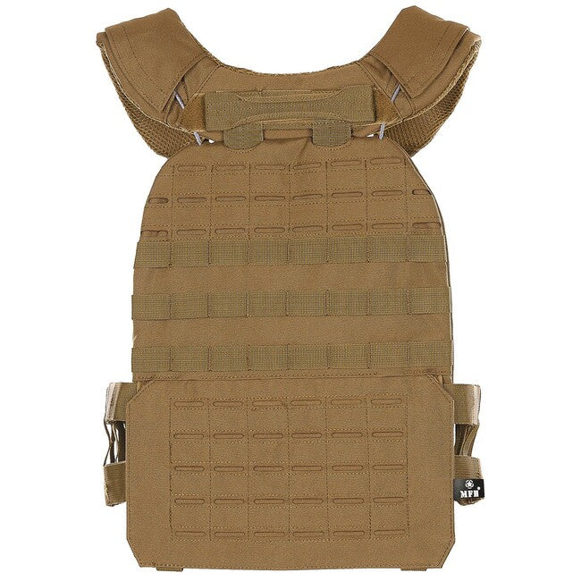 MFH Taktická vesta Laser MOLLE, coyote tan