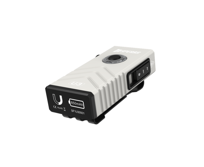Speras Multifunctional EDC Flashlight U3, White