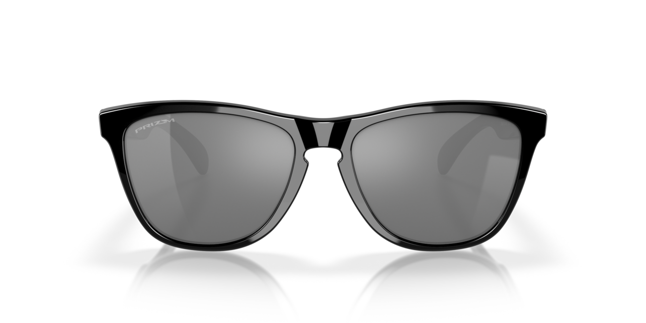 Oakley FROGSKINS Sunglasses, Polished Black Frame, Prizm Black Lens, 55