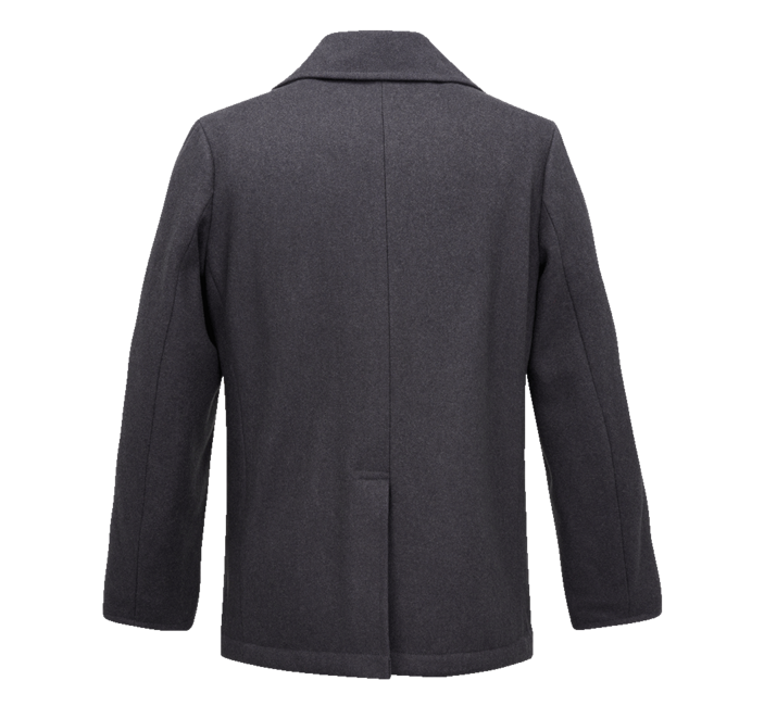 Brandit Pea Coat, Anthracite