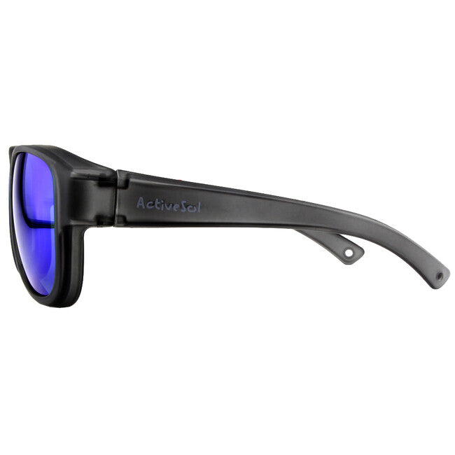 ActiveSol El Aviador Fitover Children's Polarized Sunglasses, Grey/Mirror