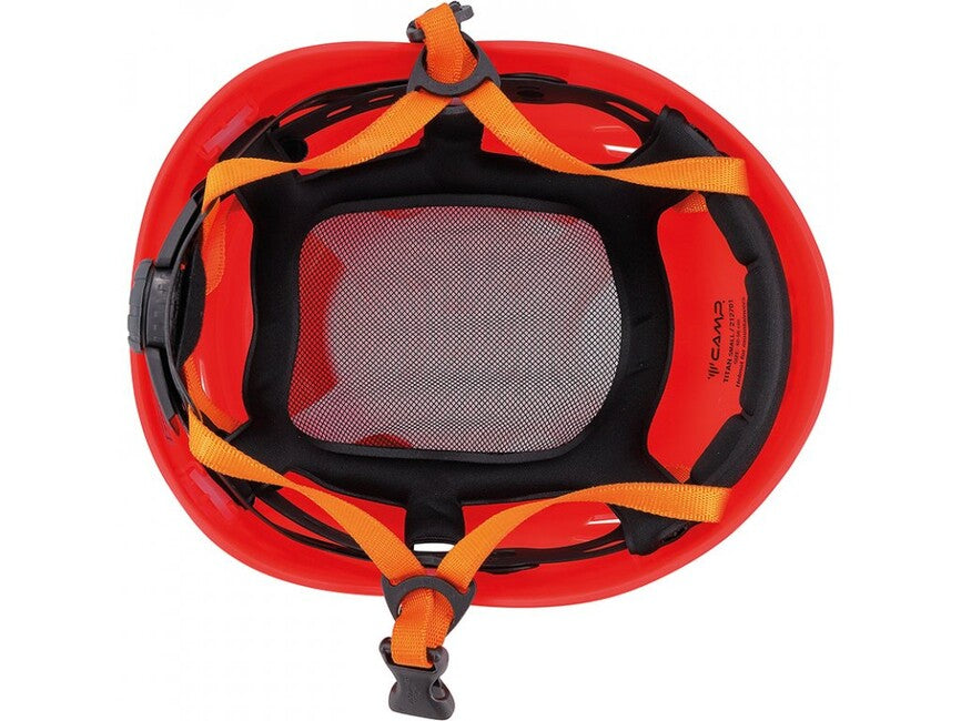 CAMP Titan Climbing Helmet, Red