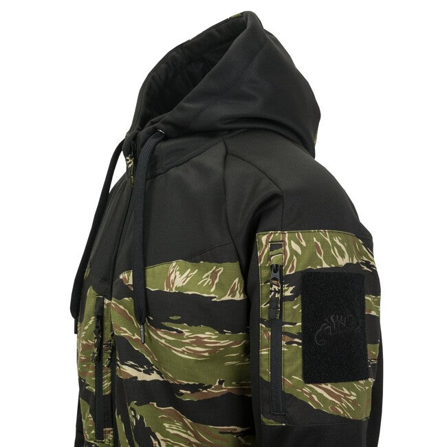 Helikon-Tex Rogue Hoodie Jacket, Black/US Woodland