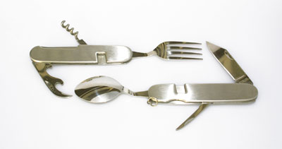 Origin Outdoors Detachable Stainless Steel Cutlery Set
