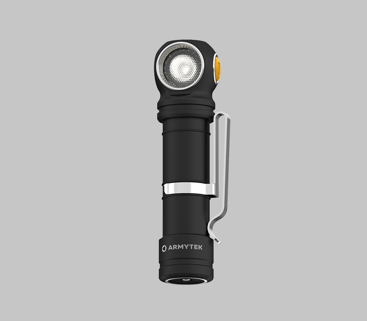 ArmyTek Wizard C2 Pro Max Magnet White LED Flashlight with Magnetic Mount Battery Powered 3720 lm 1440