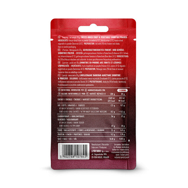 LYOfood Ruby Mix Smoothie 370g
