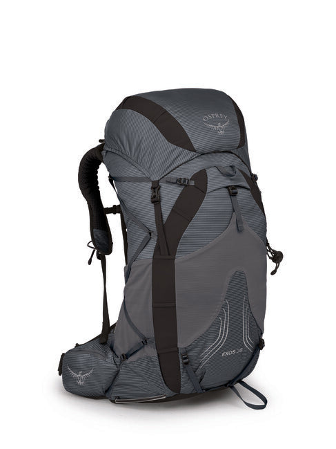 Osprey Exos 38 Hiking Backpack, Tungsten Grey