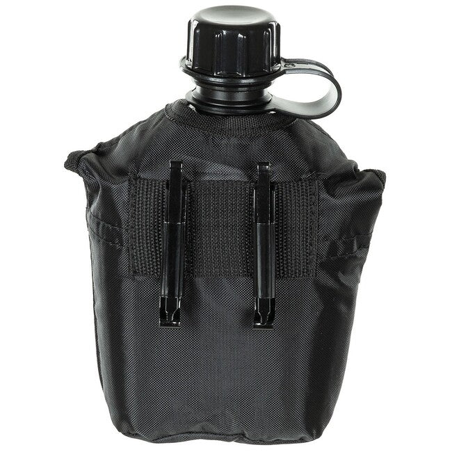 MFH Poľná fľaša 1L, bez BPA, čierna