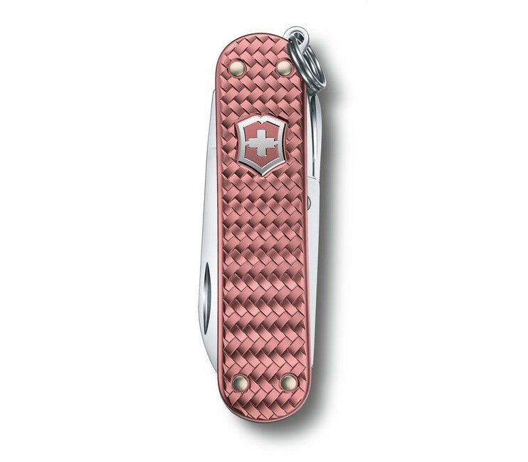 Victorinox Classic SD Precious Alox Gentle Rose Multi-tool Knife 58mm, Light Pink