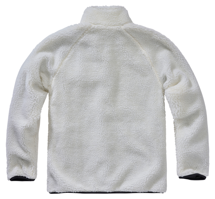Brandit Teddyfleece Fleece Jacket, White