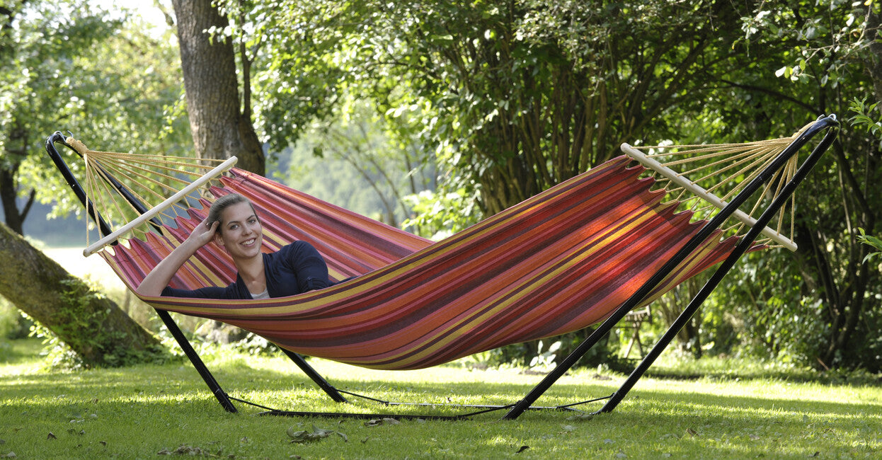 Amazonas Beach Set Hammock with Stand