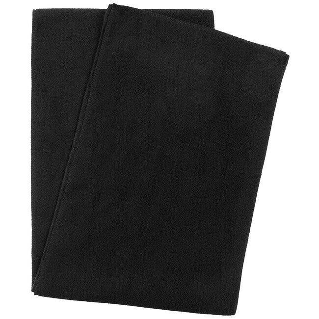 Fox Outdoor Fleece Scarf, Black, approx. 160 x 25 cm