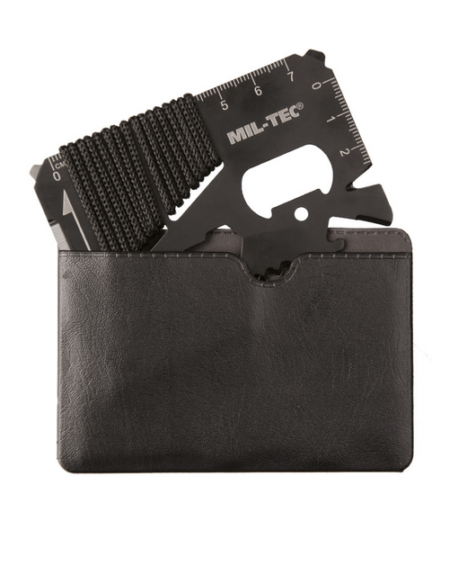 Mil-Tec Survival Card with Paracord and Sheath