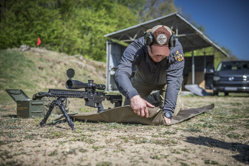 Helikon-Tex BACKBLAST MAT Extended Shooting Pad, Adaptive Green