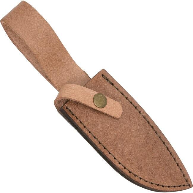 Haller Fixed Blade Knife, Olive Wood