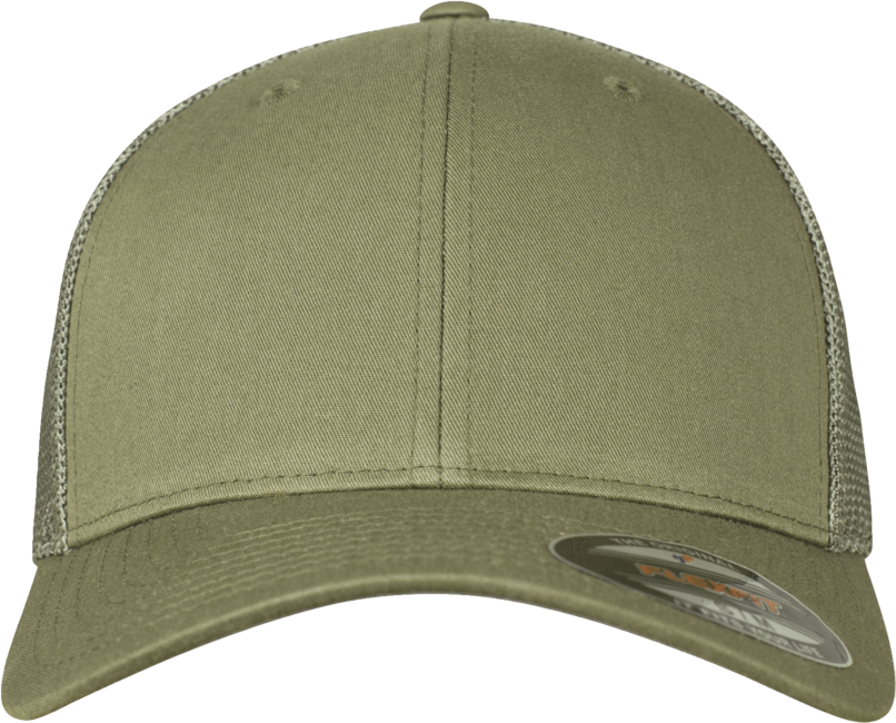 Brandit Flexfit Mesh Trucker Cap, Buck